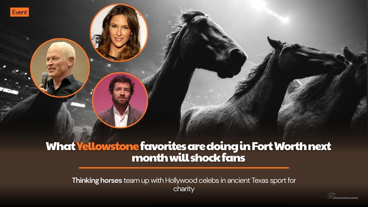 Fort Worth coliseum set to explode with Yellowstone stars and cutting horses