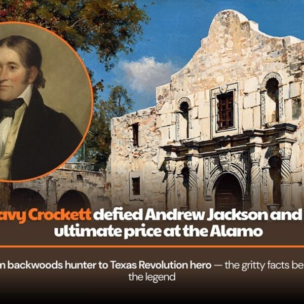How Davy Crockett defied Andrew Jackson and paid the ultimate price at the Alamo