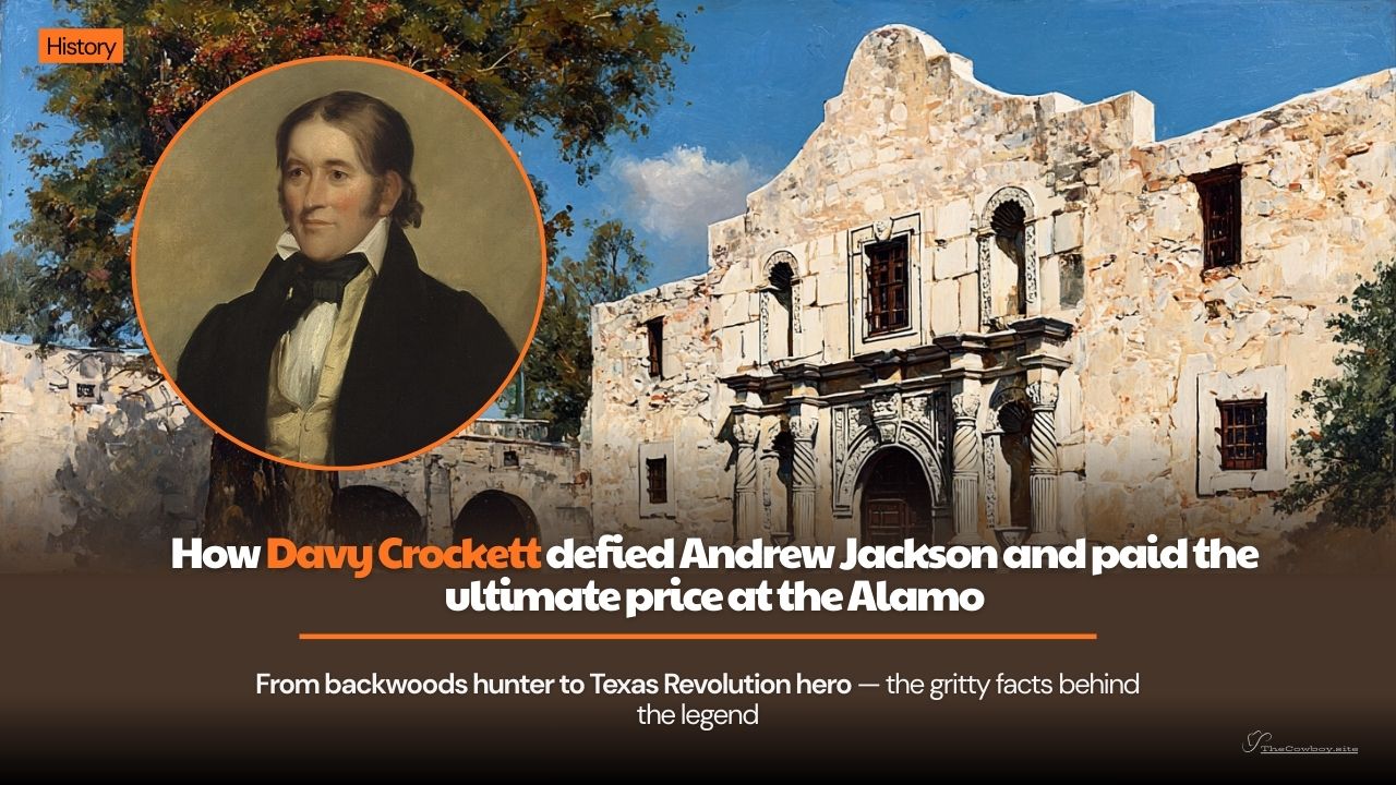 How Davy Crockett defied Andrew Jackson and paid the ultimate price at the Alamo
